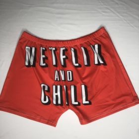 Women's sexy women's tight shorts casual pattern printed shorts yoga pants (Option: 14-2XL)
