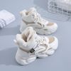 Snow Boots Autumn Winter Short Tube Woman Boots Warm Cotton Shoes Women's Thickened Plus Velvet Martin Boots Female