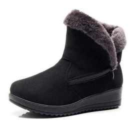 Women Ankle Boots Women Winter Shoes Female (Shoe Size: 9.5, Color: Black)