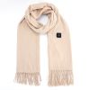 Electric Heated Winter Scarf USB Heating Neck Wrap Unisex Heated Neck Shawl Soft Warm Scarves 3 Heating Modes for Outdoor Cycling Skiing Skating